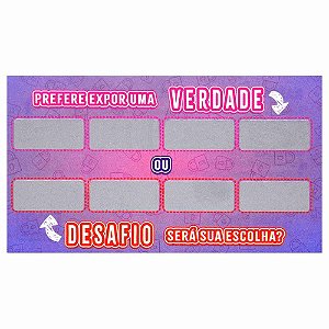Raspadinha Verdade Desafio