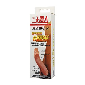 Capa Peniana com Extensor de 6 cm e Veias Salientes – BAILE BIG MAN