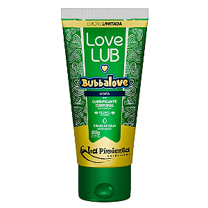 Lubrificante Love Lub Bubbalove Menta Beijavel 60g