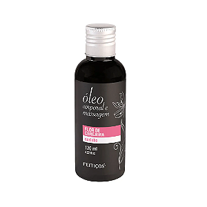 Oleo Corporal e Massagem Flor de Cerejeira 120ml (NÃO É BEIJÁVEL)