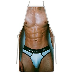 Avental 5 SENSUAL HOMEM DE CUECA