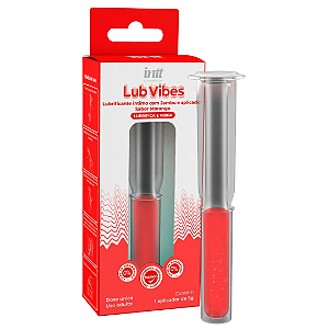 Lub Vibes MORANGO Lubrificante Íntimo com Jambu e Aplicador 5g Intt Wellness