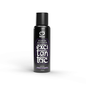 Excitantric Provoque Óleo de Massagem Corporal Aromático 100ml - NÃO É BEIJÁVEL