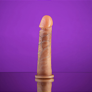 Prótese Real Dick 18,5x4,2cm Maciço