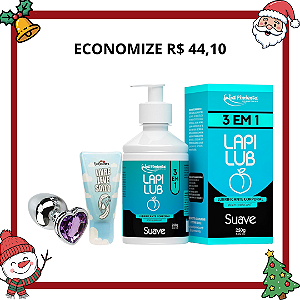 Combo Livre Leve e Solto (PLUG P + DESSENSIBILIZANTE + EXCITANTE)
