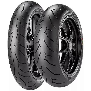 COMBO PIRELLI Diablo Rosso II 120/70-17 e Diablo Rosso II 160/60-17