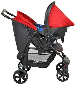 Travel System Ecco + Touring X Cz Vermelho - Burigotto