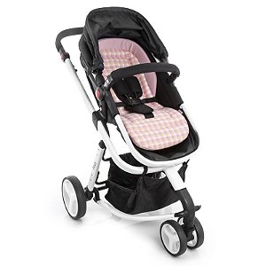 Almofada Safe Comfort Plaid Pink - Safety 1st