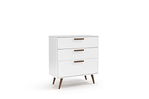 Cômoda Retrô Branco Soft EcoWood - Matic