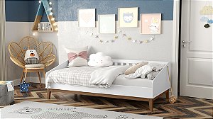cama babá nature branco soft ecowood - matic