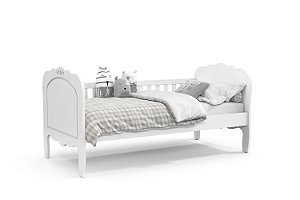 cama baba provence branco soft - matic