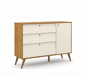 cômoda gold off white freijó ecowood - matic