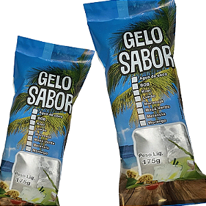 Saco BOPP 9x21,5 - GELO SABOR - 04 Pct (800 sacos)