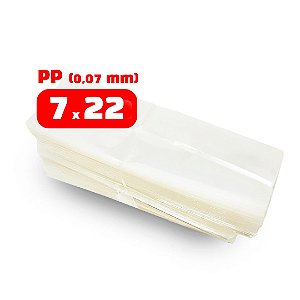 Saco Plastico PP - Brilho - 7x22x0,007 - 4.000 Unid