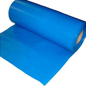 Bobina Plástica Tubular - Azul - 32x0,10 - 3Kg