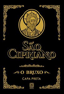 LIVRO DE SÃO CIPRIANO CAPA PRETA CONSAGRADO NA QUIMBANDA LUCIFERIANA