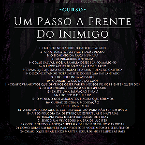 CURSO UM PASSO A FRENTE DO INIMIGO ATUALIZADO 2024