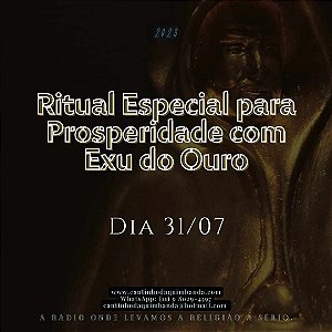 RITUAL ESPECIAL PARA PROSPERIDADE COM EXU DO OURO
