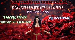 RITUAL MARIA PADILHA DAS ALMAS PARA PEDIDO LIVRE