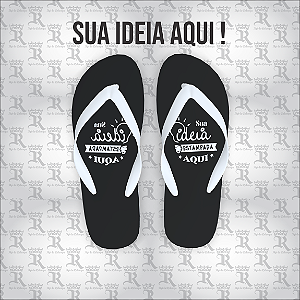 Chinelos Personalizados – A Partir de Uma Peça Mod 01