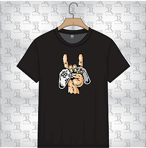 Camiseta Personalizada Controle PS4    - A Partir De Uma Peça