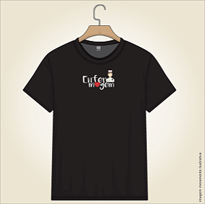 Camiseta Preta Enfermagem Personalizada - Crie a Sua