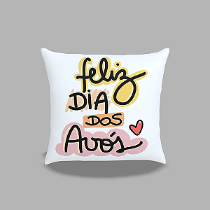 Almofada Dia Dos  Avós Personalizada - Mod 01
