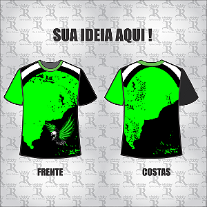 Camiseta  Águia Green Mod 01