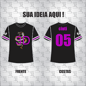 Camiseta Cobra Listras Mod 125