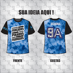 Camiseta Nuvens Blue Mod 154
