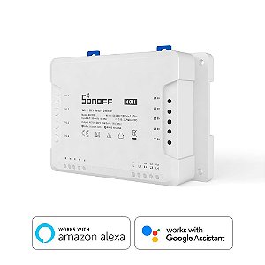Sonoff 4CH R3 Compatível com Alexa e Google Assistant