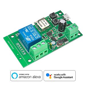 Sonoff Pulso Compatível com Alexa e Google Assistant para Portão Automático