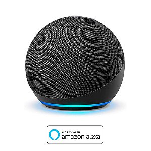 Novo Echo Dot (4ª Geração) Preta: Smart Speaker com Alexa