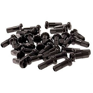 Niple Preto de Aço para Raio Fino 144 Unidades Niple Preto de Aço para Raio Fino 144 Unidades
