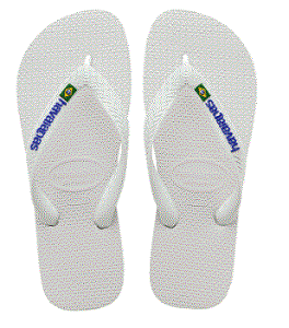 HAVAIANAS BRASIL LOGO FC BRANCO