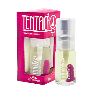 Perfume Afrodisíaco Tentação 14ml Hot Flowers