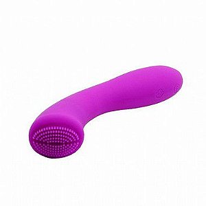 Vibrador Silicone Recarregável. 30 níveis de vibração - Pretty Love len