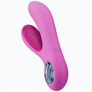 Vibrador de Ponto G e Clitóris 7 velocidades de vibrações - Canrol - Pretty Love