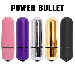 Vibrador para Estimular o Clitóris Power Bullet - 5 cm