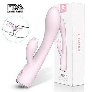 Estimulador de Ponto G e Clitóris Recarregável- Fanny - S-Hande