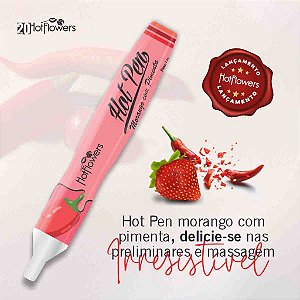 Hot Pen morango c/pimenta-35g