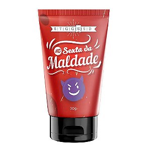Sexta da Maldade Gel Lubrificante Comestível 15g Linha Semana de Surpresas Pepper Blend