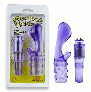 Vibrador com Capa para Estímulo do Ponto G e do Clitóris