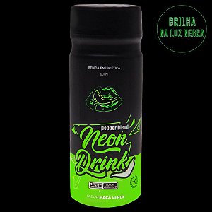 Neon Drink Energético Concentrado Maçã Verde 60ml Linha Neon Vibes Pepper Blend