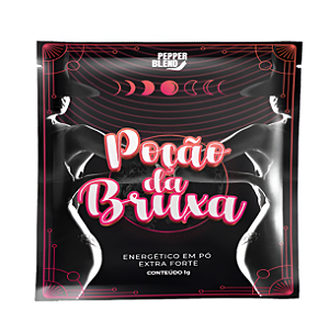 Poção da Bruxa 1g Estimulante Feminino em Pó Extra Forte - Pepper Blend
