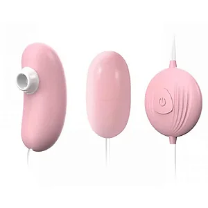 Vibrador Feminino Clitoriano Pulsador de  Clitóris + Vibrador Bullet