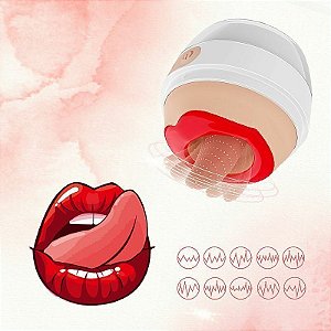 Vibrador com Estimulador de Língua - Lick Lick