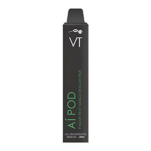 AÍ POD VIBRA - Gel Beijável Maracujá, Manga e Pitaya 20ml Hot Flowers