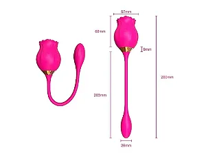 Vibrador Snak- Recarregável 12 Modos de Vibração e Pulsação