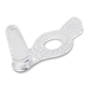 Anel Estimulador com Plug Transparente - Hot Flowers